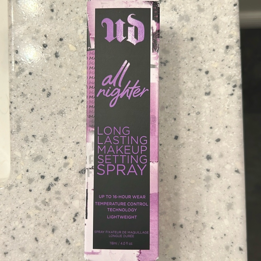 Urban decay all nighter spray